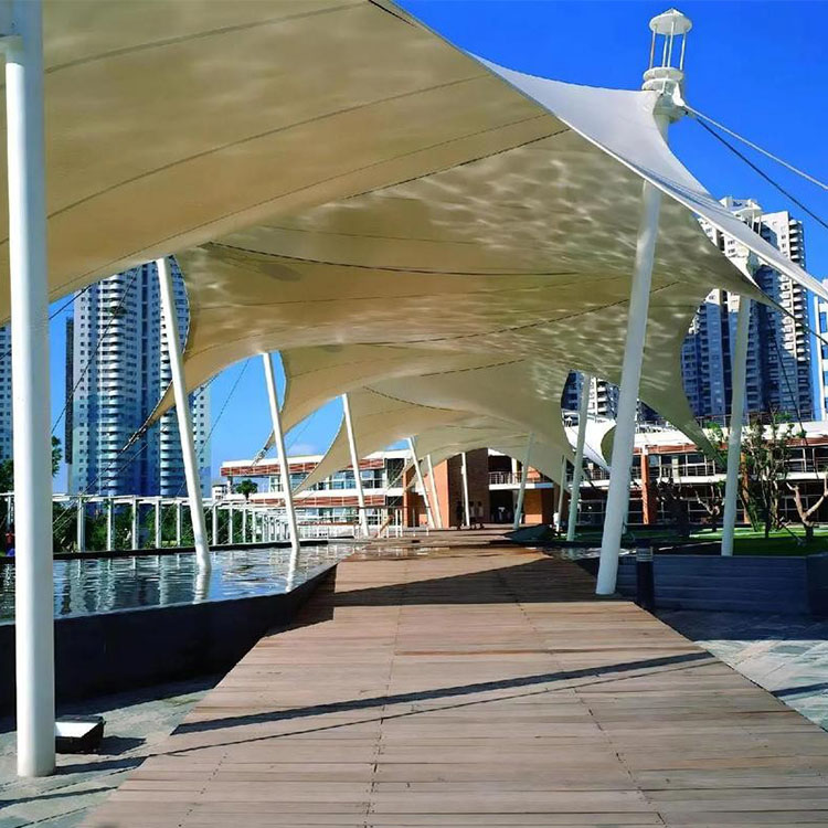 囊谦县膜结构景观棚