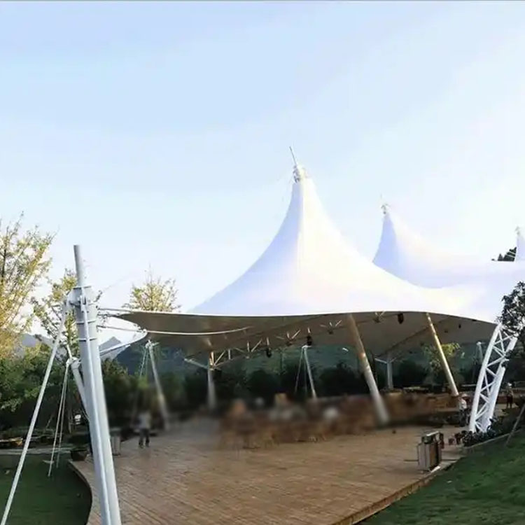 囊谦县膜结构景观棚